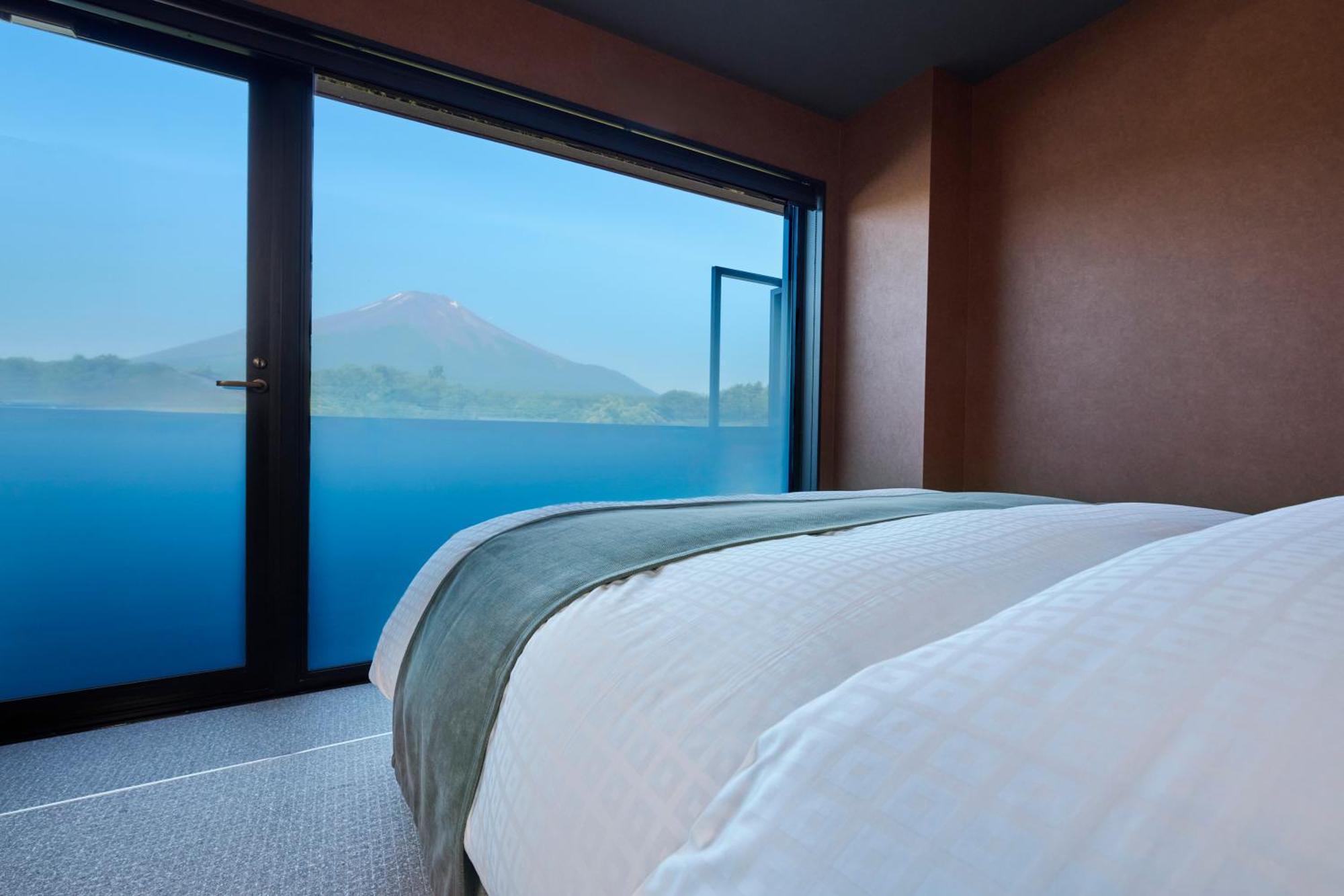 Mt Fuji View And Private Sauna Ryokan Shizuku Yamanakako Exterior photo